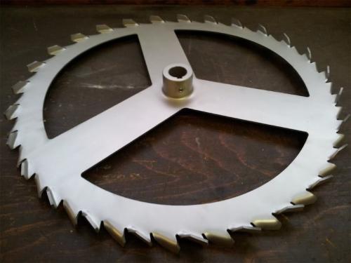 Dissolverring Nabe mit Passfedernut